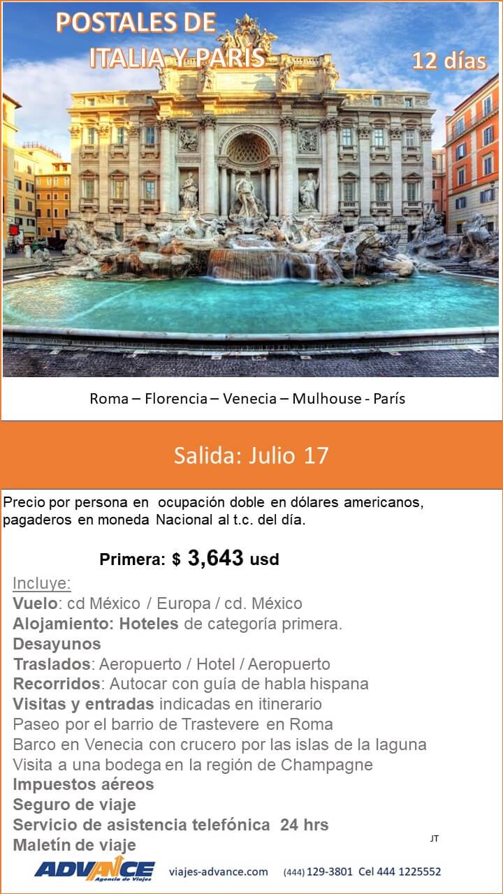 PROMOCIONES POR EUROPA